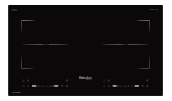 Bếp từ đôi Hubscher model: IHC-6261
